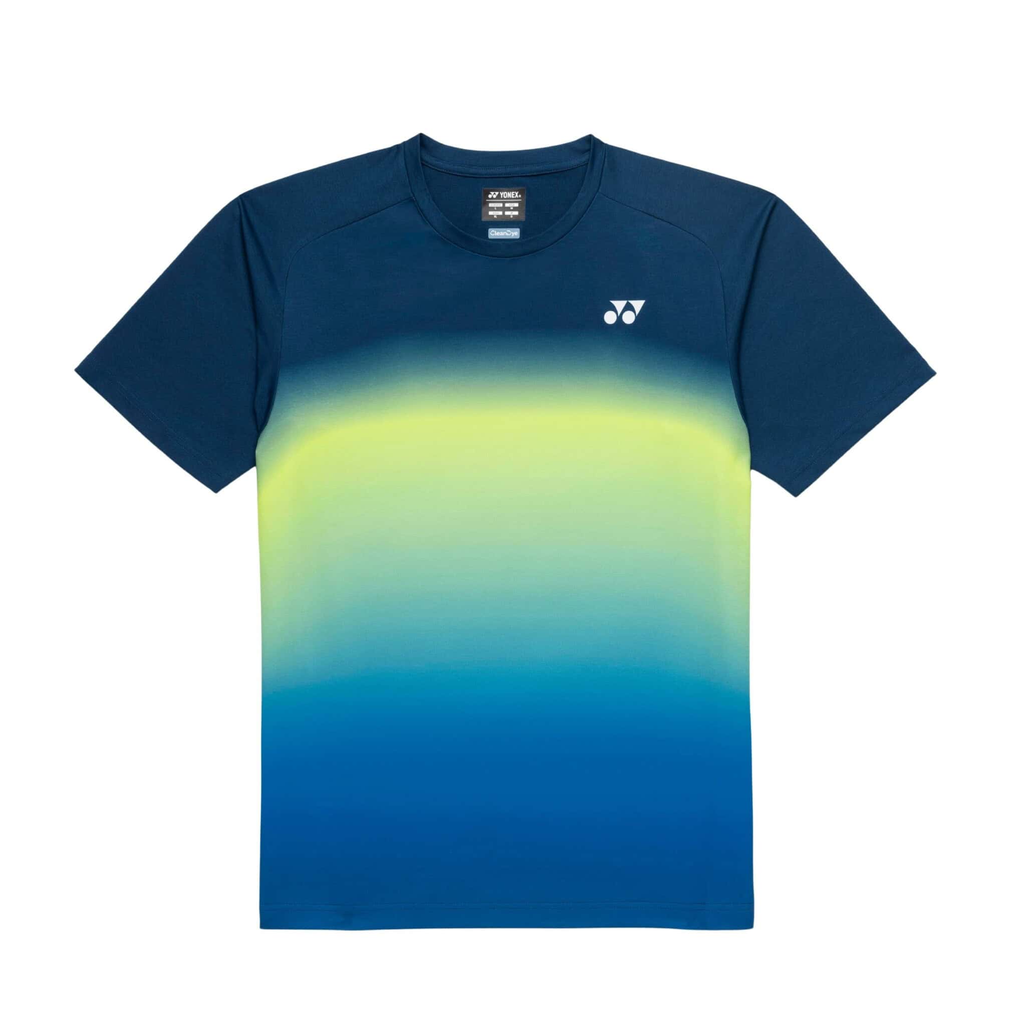ヨギー 16843 Unisex T-Shirt, Practice, Indigo Blue